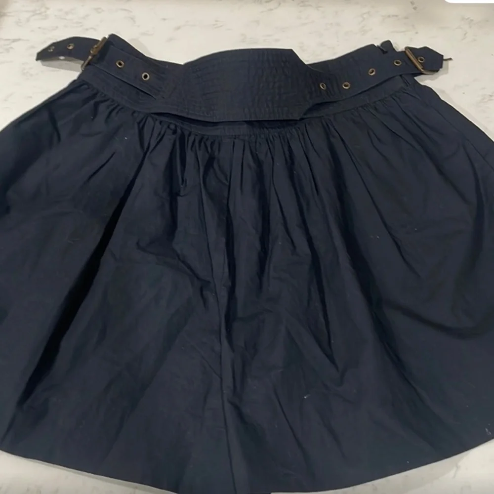 Ulla Johnson black buckled shorts with side zip - Picture 5 of 8